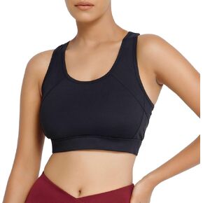 RIYU High Impact Sports Bras for Women High Support Workout Running Bra