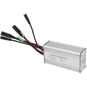 Shanrya 750W Motor Brushless Controller, DC 36V/48V 25A Electric Bike Sine Controller Waterproof Brushless Motor Speed Controller with Light Line for Electric Bicycle