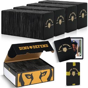 110 Pack Ding Defend Trading Card Shipping Protectors Hard Plastic Card Slab - Tiger Design Card Guard for Collectible Cards, Card Mailing Supplies & Hobby Supplies - 3.5 x 4.5 Inches, Packaging Pads in Saudi Arabia