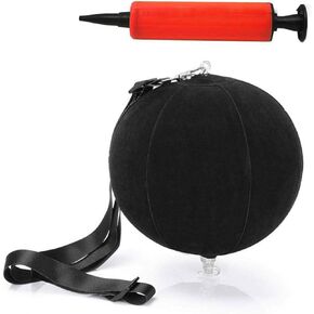 Golf Swing Training Aid Golf Smart Ball Inflatable Ball Golf Arm Forearm Between Posture Hanging Inflatable Practice Aids Equipment for Men Women Beginner Golfer(J28-1)