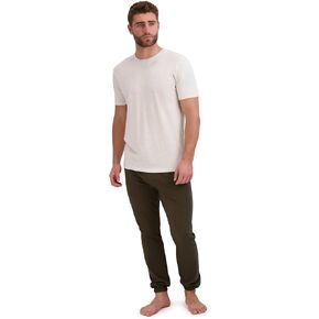 Hanes Men's Terry Cloth Jogger Set, Pajama Sleep Set