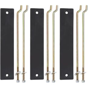 PIT66 Golf Cart Battery Hold Down Retainer Plate Rod Kit Compatible with Club Car DS and carryall electric Golf Cart 1981-2013