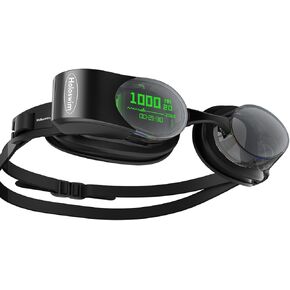 2 Pro Smart Swim Goggles, Anti-fog Swimming AR Goggles, Fitness Tracker That Shows Your Metrics Compatible with Apple and Garmin Watch