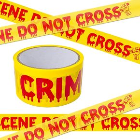 Halloween Decorations Caution Tape,1.9Inx82Ft Crime Scene Do Not Cross Hazard Warning Tape Scary Indoor Outdoor Barricade Safety Spooky DIY Decorative Home Party Supplies Door Danger Areas Office Yard