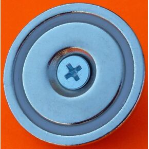 Super Strong Neodymium Cup Magnets 1.5 Inch 120 lbs Countersunk Permanent Magnet, The World’s Strongest & Most Powerful Rare Earth Magnets by Applied Magnets, Screws Included