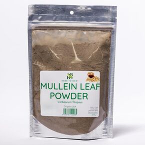 Mullein Leaf Powder | Verbascum Thapsus | Wildcrafted | 4oz