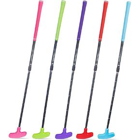 Crestgolf 5 Pack Two-way Golf Putters for Men and Women Adjustable Length Golf Clubs Set for Junior and Adults