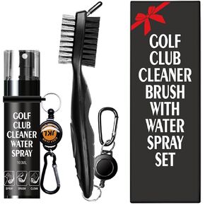 JKL Golf Club Cleaner Set - Includes a Golf Club Water Spray and 3 in 1 Golf Club Brush,Golf Accessories for Bag Essentials Best Golf Gifts for Men/Women