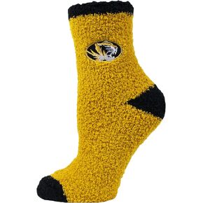 Donegal Bay Missouri Tigers Officially Licensed NCAA Fuzzy Slipper Socks