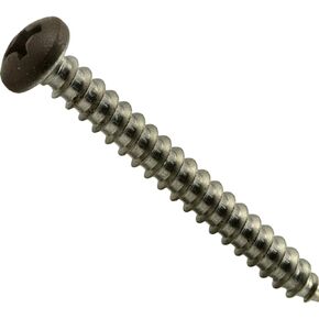 014973208776 Brown Phillips Pan Sheet Metal Screws, 8 x 1-1/2, Piece-100