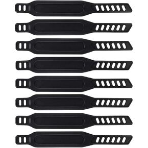 4 أزواج من أحزمة دواسات الدراجة، قطع غيار عالمية للدراجة، أشرطة دواسات بطول قابل للتعديل تناسب معظم دواسات الدراجات للتمرين في المنزل أو صالة الألعاب الرياضية in Kuwait