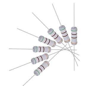 uxcell 40Pcs 510 Ohm Resistor, 3W 5% Tolerance Metal Oxide Film Resistors, Lead, Flame Proof for DIY Electronic Projects and Experiments