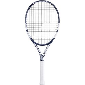 Babolat Evo Drive 115 Wimbledon Strung Tennis Racquet (Grey/White) (4 1/4" Grip)