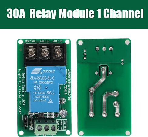 DIANN 2pcs 24V 30A 1-Channel Relay Module High Low Level Trigger with Optocoupler for PLC Automation Equipment Control Industrial Control in Saudi Arabia