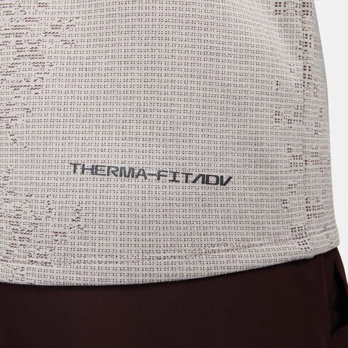 قميص الجري ذو القلنسوة Therma-FIT ADV Run Division Pinnacle للرجال من Nike (US، Alpha، Large، Regular، Regular، Standard، Burgundy Crush/Burgundy Crush/Pure 652) in Saudi Arabia