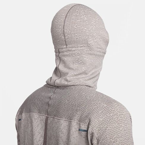 قميص الجري ذو القلنسوة Therma-FIT ADV Run Division Pinnacle للرجال من Nike (US، Alpha، Large، Regular، Regular، Standard، Burgundy Crush/Burgundy Crush/Pure 652) in Saudi Arabia