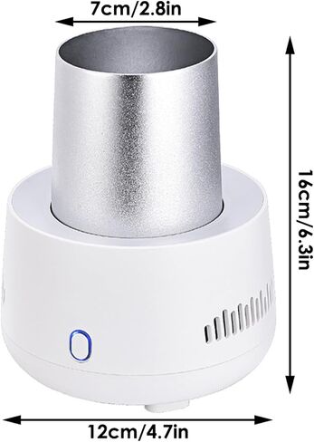 Portable Fast Cooling Cup | Electronic Refrigeration Cooler Mini Electric Cooler Cup, for Beer, Wine, Beverage, Drink, Water, Fruit in Saudi Arabia