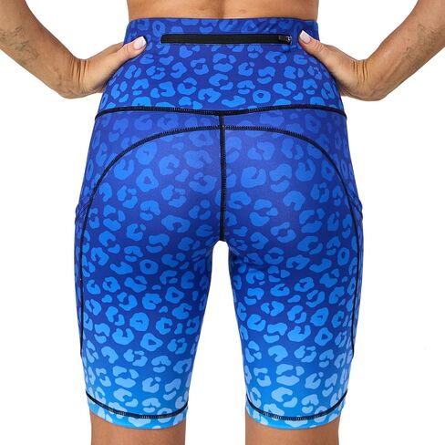 UIUO-UIPEU High Waisted Biker Shorts for Women Workout Shorts Athletic Leggings Tights Running Printed Yoga Shorts in Saudi Arabia