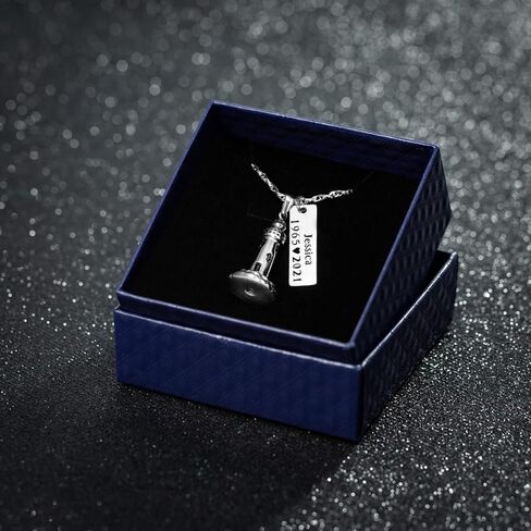 Gredstar Lighthouse Urn Necklace for Ashes Memorial Keepsake Pendant with Starfish Charms Cremation Jewelry in Saudi Arabia