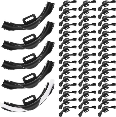 3/8 "- 1/2" Pex 90 درجة الكوع الأنابيب البلاستيكية بيند دعم تركيبات Pex السوداء Pex Clamps حامل الأنابيب 1/2 بوصة (20 قطعة) in Saudi Arabia