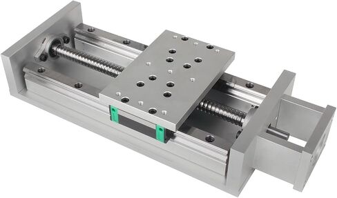 RATTMMOTOR ZBX150-400mm/15.75" Stroke CNC Linear Stage Motion Actuator X/Y/Z Axis Cross Sliding Table Double Linear Slide Rail Guide 1605 Ballscrew with Limit Switch+Motor Mount Bracket for CNC Router in Saudi Arabia