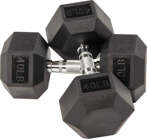 Rubber Encased Hex Dumbbell in Pairs in Saudi Arabia