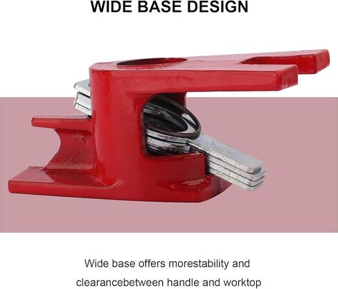 4 عبوات من مشابك الأنابيب 3/4 بوصة مجموعة مشابك أنابيب لصق الخشب، مشابك أنابيب سريعة الفك من الحديد الزهر شديدة التحمل للخزانات والصناديق الخشبية والأعمال الخشبية، من GENHAKON in Kuwait