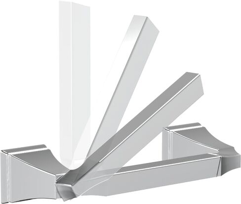 DELTA FAUCET 75150 Dryden Wall Mounted Pivoting Toilet Paper Holder in Polished Chrome in Saudi Arabia