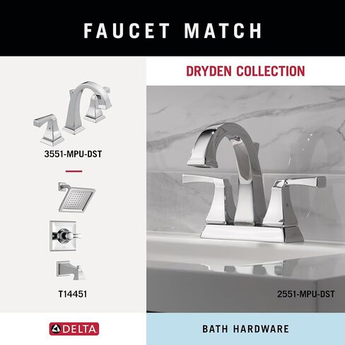 DELTA FAUCET 75150 Dryden Wall Mounted Pivoting Toilet Paper Holder in Polished Chrome in Saudi Arabia
