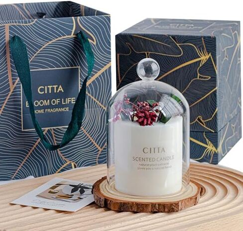 CITTA Fresh Spring Scented Candles, Gift Boxed, 40 Hours Burning time, for Home, Wedding, Party, Birthday, in Saudi Arabia