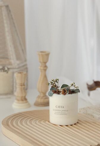 CITTA Fresh Spring Scented Candles, Gift Boxed, 40 Hours Burning time, for Home, Wedding, Party, Birthday, in Saudi Arabia