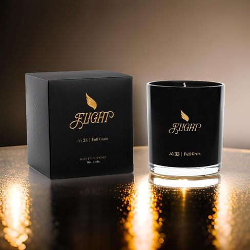 شموع معطرة فاخرة من الحبوب الكاملة مع مرطبان مزخرف، شمع الصويا، فتائل قطنية، إضاءة رومانسية ناعمة متوهجة، رائحة عطرة غنية، هدية أنيقة للعناية الذاتية in Kuwait