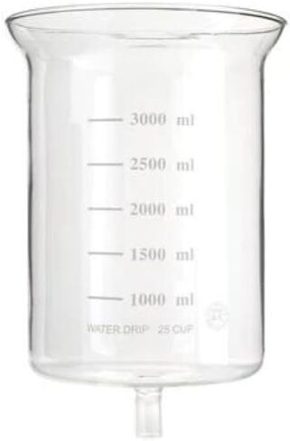 Yama CDM25 Replacement Bottom Beaker - Borosilicate Glass For 25 Cup Cold Brew Towers, Heat-Resistant, Dishwasher Safe in Kuwait