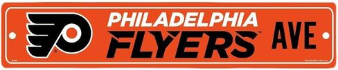 NHL Philadelphia Flyers Full Color Street Sign, 3.75 x 19-inches in Saudi Arabia