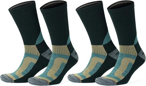 GoWith 2-3 Pairs Merino Wool Hiking Socks for Men & Women Antiblister Moisture Wicking Sole Cushioned Seamless Outdoor Socks in Kuwait