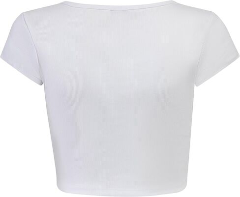 Hype & Vice Cali Tee for Women (Small) - University of Colorado Tailgate Top for Women, Crop Top T-Shirt, College Shirts for Game Days - White in Saudi Arabia