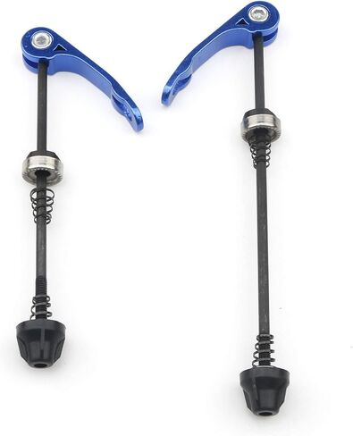 Ellbest زوجان من سيخ الدراجة الأزرق سريع الفك، محور الدراجة الأمامي والخلفي، عمود مجوف مناسب لدراجة الطريق، الدراجة الجبلية، MTB، BMX in Kuwait