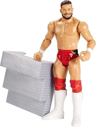 WWE Wrekkin’ 6-inch Action Figure with Pull-Back Activated Move Like Slamming, Punching or Kicking, Lock Tight Grip & Wreckable Accessory in Kuwait