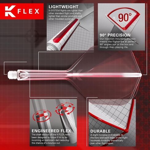 مجموعة سهام الهدف 975 Ultra Marine 18G 97.5% من التنجستن ذات الأطراف الناعمة مع K-Flex in Saudi Arabia