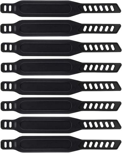 4 أزواج من أحزمة دواسات الدراجة، قطع غيار عالمية للدراجة، أشرطة دواسات بطول قابل للتعديل تناسب معظم دواسات الدراجات للتمرين في المنزل أو صالة الألعاب الرياضية in Kuwait