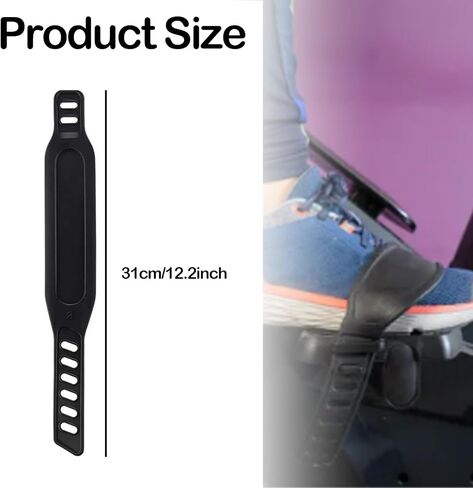 4 أزواج من أحزمة دواسات الدراجة، قطع غيار عالمية للدراجة، أشرطة دواسات بطول قابل للتعديل تناسب معظم دواسات الدراجات للتمرين في المنزل أو صالة الألعاب الرياضية in Kuwait