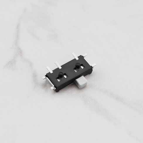 40 قطعة MSK12C01 رأس أبيض أفقي 1.5H مفتاح تبديل 7Pin مفتاح منزلق صغير مفتاح إمداد الطاقة لمفاتيح استبدال إصلاح لوحة دوائر MP3 وPCB in Saudi Arabia