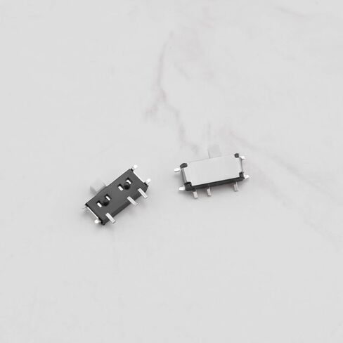 40 قطعة MSK12C01 رأس أبيض أفقي 1.5H مفتاح تبديل 7Pin مفتاح منزلق صغير مفتاح إمداد الطاقة لمفاتيح استبدال إصلاح لوحة دوائر MP3 وPCB in Saudi Arabia