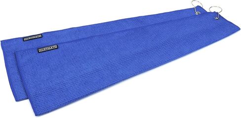 منشفة جولف من الألياف الدقيقة بخطاف وحلقة معدنية، عبوة من قطعتين in Kuwait