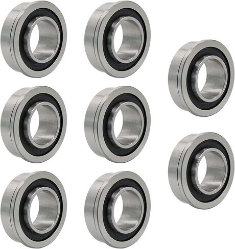 8 حزمة 6003-2RS محامل ختم مطاطي مزدوج 17x35x10 مللي متر ، 6003 محمل كروي مختوم من الفولاذ الكروم المشحم ، محامل كروية الأخدود العميق in Kuwait