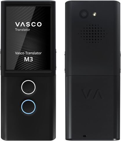 Vasco M3 Language Translator Device | The Only Translator with Free and Unlimited Internet in 200 Countries | Photo Translation | European Brand in Kuwait