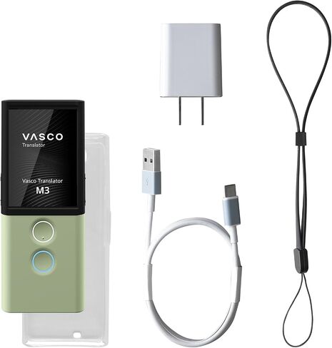 Vasco M3 Language Translator Device | The Only Translator with Free and Unlimited Internet in 200 Countries | Photo Translation | European Brand in Saudi Arabia