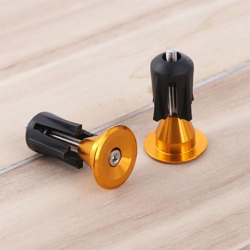 12Pcs Bike Bar Ends Cap Aluminum Alloy Bicycle Handlebar End Cap Bike Bar End Plugs Anti-Slip Outdoor Handle Grips Plugs Bike Accessories in Saudi Arabia