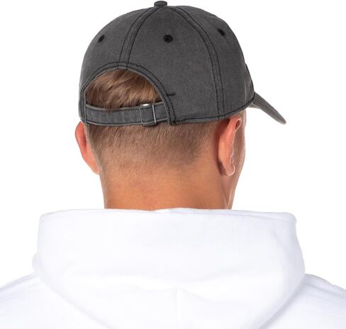 Bioworld Grateful Dead Embroidered Steal Your Face Logo Adjustable Strap Slide Adult Dad Hat Cap OSFM Grey in Saudi Arabia