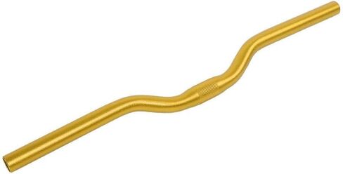 Bike Riser Handlebar, Aluminum Mountain Bike Fixed Gear Riser Bar 25.4mm*520mm(golden) Bike Handlebars 25.4 Gold Handle Mountain Bike Single Speed Riser Bars in Saudi Arabia
